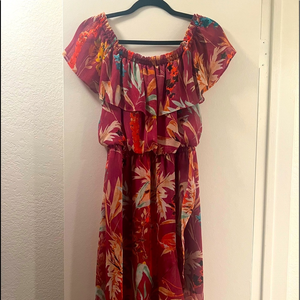 Express flowy summer dress